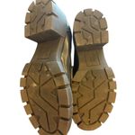 Crown Vintage Women's Black Chunky Platform Penny Loafers Size 10 Photo 4