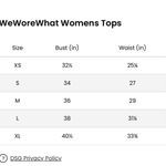 We Wore What Women's Floral Print Ruffle Blouse Watercolor Ditsy Black Multi Sz L Photo 9