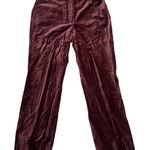 Apostrophe  Wine Red Velvet Pants Photo 0