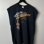 2012 Junction Muscle Shirt Large L Black Tank Top Graphic Photo 14