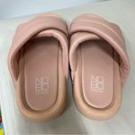 No Boundaries NoBo size 9 light pink cross strap slide sandals Photo 3