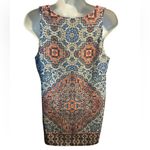 Saint Tropez West - Sleeveless Tunic Top Womens Multicolor Size M Photo 2