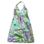 Ann Taylor Ann Taylor Loft halter dress womens floral cotton multicolor size 0 Photo 1