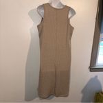 Nine West Women’s Beige Ribbed Tank Dress Color Oatmeal size Large Photo 3