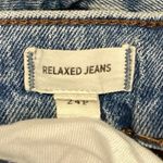 Madewell  Women's Blue High Rise Straight Leg Relaxed Stretch Denim Jeans Size 24 Photo 5