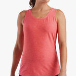Title Nine  coral Grace ruched tenniscore athletic tank top Photo 0