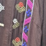 Tigerlily Amalia Embroidered Kimono Front Open Tunic Top S/M Photo 5