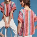 Maeve Anthropologie  Milla Multicolored Blouse Photo 12