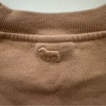 PINK - Victoria's Secret  Tan Short Sleeve Sweatshirt Size S Photo 15