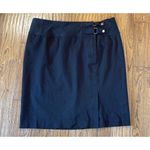 Ralph Lauren Lauren black buckle detail pencil skirt 16 Photo 1
