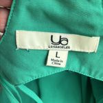 YA Los Angeles  Silk Tank Womens Large Top Needlepoint Open Back Flowy Photo 11