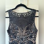 Sue Wong Lace Black Cocktail Dress Above Knee Size 2 Photo 9