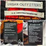 Urban Outfitters  Retro Mini Skirt Floral Tapestry Print Corduroy Button Up Sz SP Photo 7