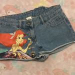Disney Little Mermaid distressed jean shorts (3) like new Photo 5