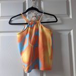 Missy Empire Tessa Orange Swirl Print two piece set Photo 4