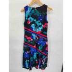 Donna Karen New York Dress Womens 6 Black Polyester abstract floral print Photo 3
