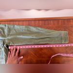 Pilcro  x Anthro Cropped Paint Splatter Utility Army Green Jacket Size XS Photo 7