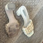 Steve Madden  Laveda Sandal in Beige Size 7.5 Photo 4