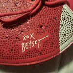 Betsey Johnson Betsy Johnson XOFumble Bright Pink Sequin Football Shaped Crossbody  Purse Photo 2