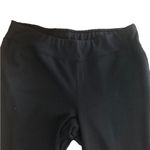 Catherines Catherine’s Yoga Boot Cut Capri Pant Sz. 1XPM Black Stretch Knit Athleisure Photo 2