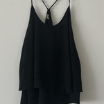 Cy Usa Black Tank Top Blouse Photo 0