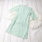 Pendleton 🆕  Women's Mint‎ Green Lace Shift Dress Size 8 Photo 5
