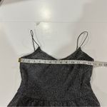 H&M  Divided Black‎ & Silver Sparkly Sleeveless NYE Romper Size 2 Photo 7