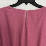 J.Crew  Velvet Wrap Dress in Pink Size 2 Photo 3