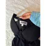 $228 The‎ Heiress Beverly Hills Crochet Panel Mini Dress Size Small Black Photo 4