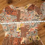 Fate Midi Dress Sz Small Patchwork Boho Peasant Western Romantic Feminine Flowy Photo 11