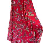 Nanette Lepore Paradise Dreaming Floral Hummingbird Print Maxi Dress Photo 2