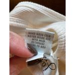 Jamie Kreitman Tank Top Women Small White Jeweled Velour Rabbit Retro Athleisure Photo 7