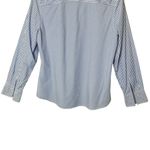 Tommy Hilfiger  Blue & White Pinstripe Button-Down Dress Shirt, XL Photo 6