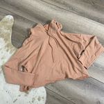 Aerie  cropped hoodie tan sweatshirt Photo 0