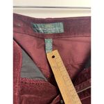 LRL Lauren Jeans Co Women's Corduroy Burgundy‎ Bootcut 14 Red Photo 6