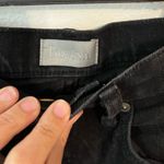 BOYISH Mikey High Rise Jean in Black Beauty Black Denim Size 25 Photo 9