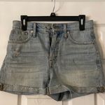 Madewell  High Rise Denim Shorts size 26 excellent condition see pictures Photo 0