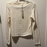 SKIMS NWT COTTON JERSEY LONG SLEEVE T-SHIRT Marble M Photo 1