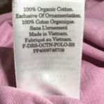 Everlane  Organic Cotton Polo Dress Open Plunge Neckline Lilac M (6-8) NWT Photo 6