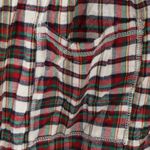 Buffalo Maxi Flannel Plaid Granny Cottage Pearl Snap Electric VTG Dress 18/20 1X Red Photo 6