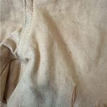 Madewell size 27 perfect jean shorts faint paint spots raw edge high rise Photo 3