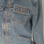 Style & Co Denim/Jean Jacket Blue Size S Petite Photo 4