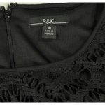R&K Size 18 Womens Black Lace Bell Sleeve Photo 4