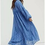 Free People  The Adventuring blue  Midi Dress Photo 1