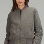Lululemon reversible insulated bomber jacket size 4 Photo 1