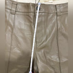 ZARA  Faux Leather Straight Leg Trousers Photo 5