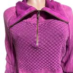 Pulp long sleeve half zip cowl neck boysenberry pullover sweater M Purple Size M Photo 5