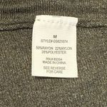 Madison Hudson Sweater Green Color Block Dolman Long Sleeve V Neck M Womens Size M Photo 9