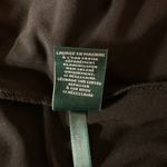 Ralph Lauren Lauren Women's V Neck Jersey Surplice Chic Midi Dress Black Size 10 Photo 10