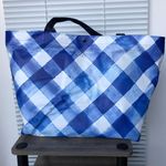 Bath & Body Works Bath & Body Gingham Tote Bag Photo 1
